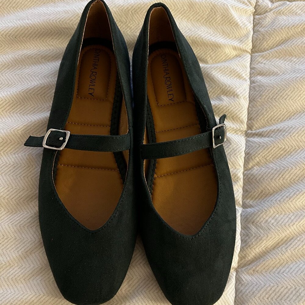 Cynthia Rowley Mary Jane Flats - size 7.5